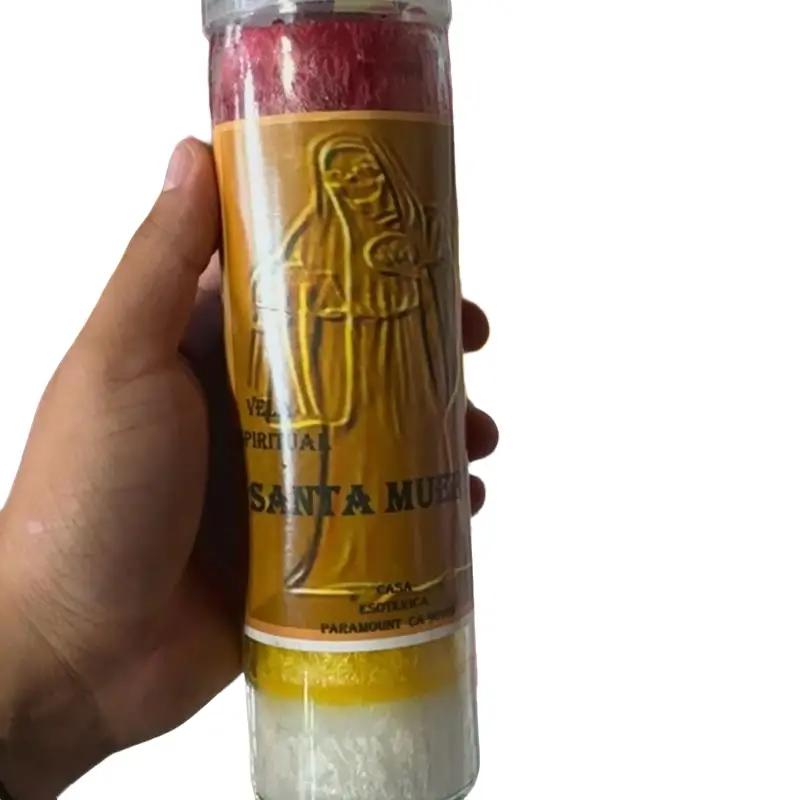 Santa muerte 7 colores vela esoterica